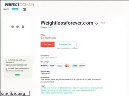 Sites similar to weightlossforever.com
