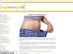 Sites similar to weightlossforgood.co.uk