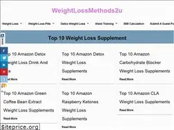Sites similar to weightlossmethods2u.com
