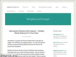 Sites similar to weightlosstriumph.com