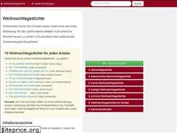 Sites similar to weihnachts-gedichte.net