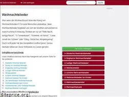 Sites similar to weihnachts-lieder.net