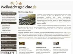 Sites similar to weihnachtsgedichte.de