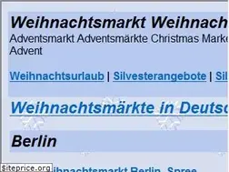 Sites similar to weihnachtsmarkt.german-christmas.com