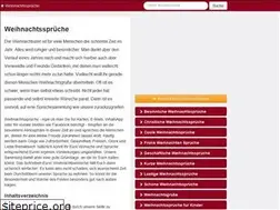 Sites similar to weihnachtssprueche.biz