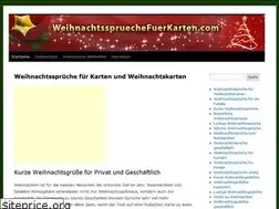 Sites similar to weihnachtsspruechefuerkarten.com