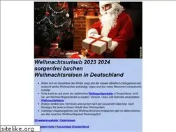 Sites similar to weihnachtsurlaub.de