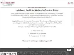 Sites similar to weihrerhof.com