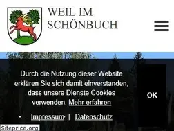 Sites similar to weil-im-schoenbuch.de