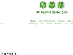 Sites similar to weiler-huette.de