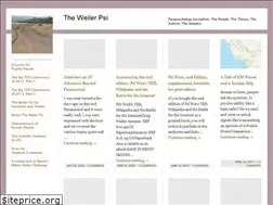 Sites similar to weilerpsiblog.wordpress.com