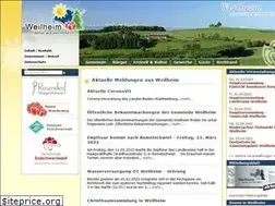 Sites similar to weilheim-baden.de
