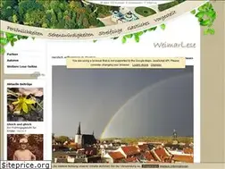 Sites similar to weimar-lese.de