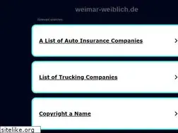 Sites similar to weimar-weiblich.de