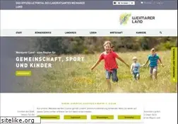 Sites similar to weimarerland.de