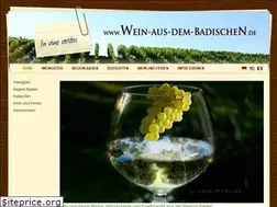 Sites similar to wein-aus-dem-badischen.de