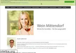 Sites similar to wein-mittendorf.de
