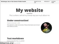 Sites similar to weinbergerlab.github.io