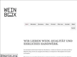 Sites similar to weinbox.co.at