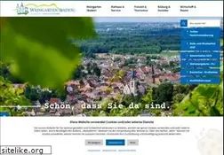 Sites similar to weingarten-baden.de