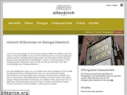 Sites similar to weingut-altenkirch.de