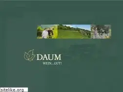 Sites similar to weingut-daum.de