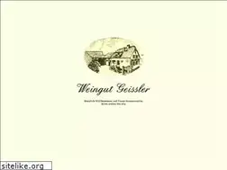 Sites similar to weingut-geissler.de