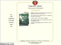 Sites similar to weingut-klein-kallstadt.de