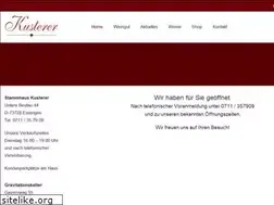 Sites similar to weingut-kusterer.de