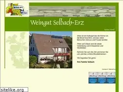 Sites similar to weingut-selbach-erz.de