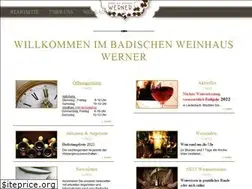 Sites similar to weinhaus-werner.de