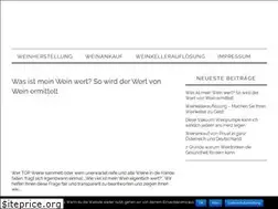 Sites similar to weinreife.at