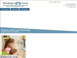 Sites similar to weinsberger-forum.de