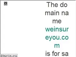 Sites similar to weinsureyou.com