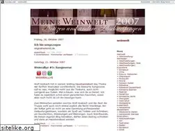 Sites similar to weinwelt.twoday.net