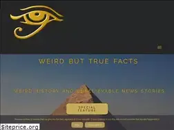 Sites similar to weirdbuttruefacts.com