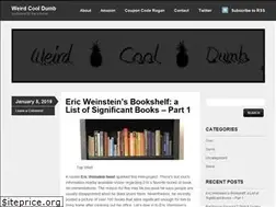 Sites similar to weirdcooldumb.com