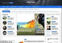 Sites similar to weirdfactss.com