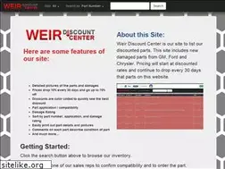 Sites similar to weirdiscountcenter.com