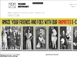 Sites similar to weirdmessages.com