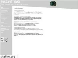 Sites similar to weirdoz.net