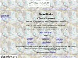 Sites similar to weirdrealm.com