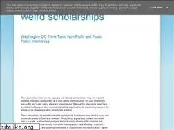 Sites similar to weirdscholarships01.blogspot.com