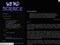 Sites similar to weirdscience.eu
