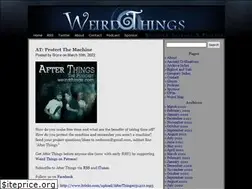Sites similar to weirdthings.com