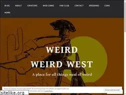 Sites similar to weirdweirdwest.net