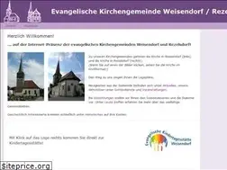 Sites similar to weisendorf-evangelisch.de
