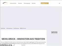 Sites similar to weiss-druck.de
