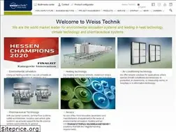 Sites similar to weiss-technik.com