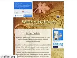 Sites similar to weissagen.de